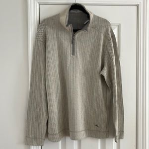 Tommy Bahama quarter zipper jacket